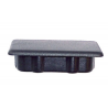 Embout plastique 60x30 mm, noir