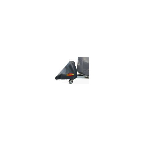 Housse d'attelage anthracite avec logo Bockmann